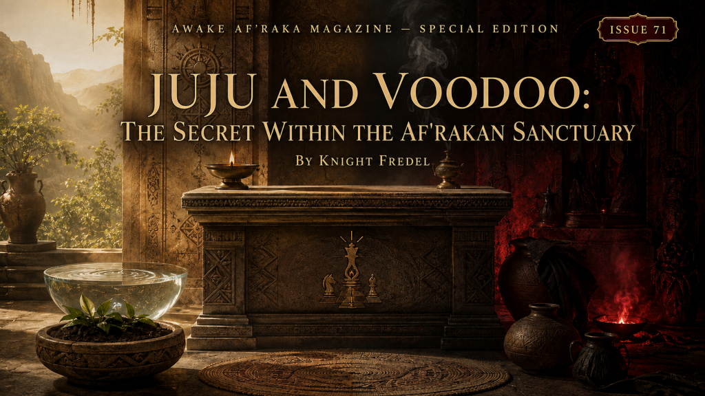 JUJU AND VOODOO: THE SECRET WITHIN THE AF'RAKAN SANCTUARY - By Knight Fredel